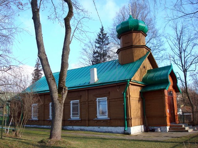 Церковь Петра и Павла, Вильнюс (Вильнюсский уезд, Литва). общий вид в ландшафте