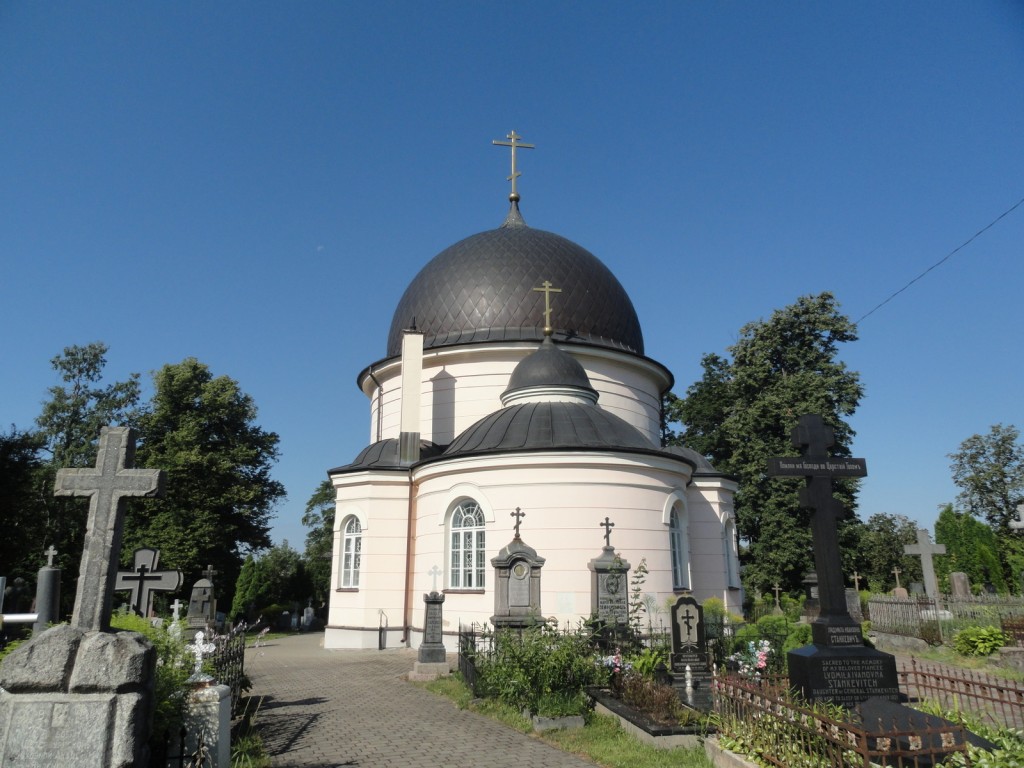 Вильнюс. Церковь Евфросинии Полоцкой. фасады