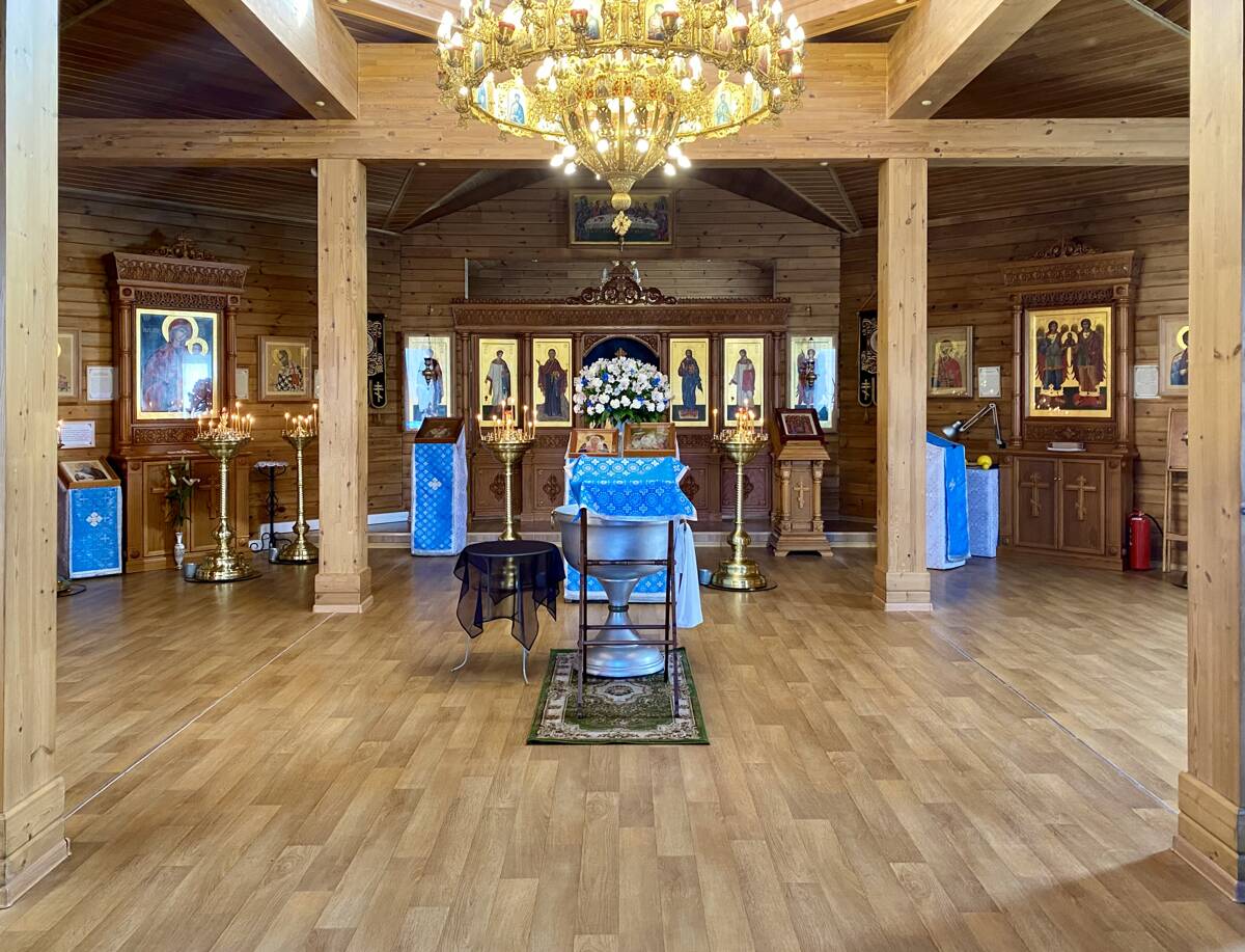 Церковь Михаила Архангела, Шушары (Санкт-Петербург, Пушкинский район, г. Санкт-Петербург). интерьер и убранство