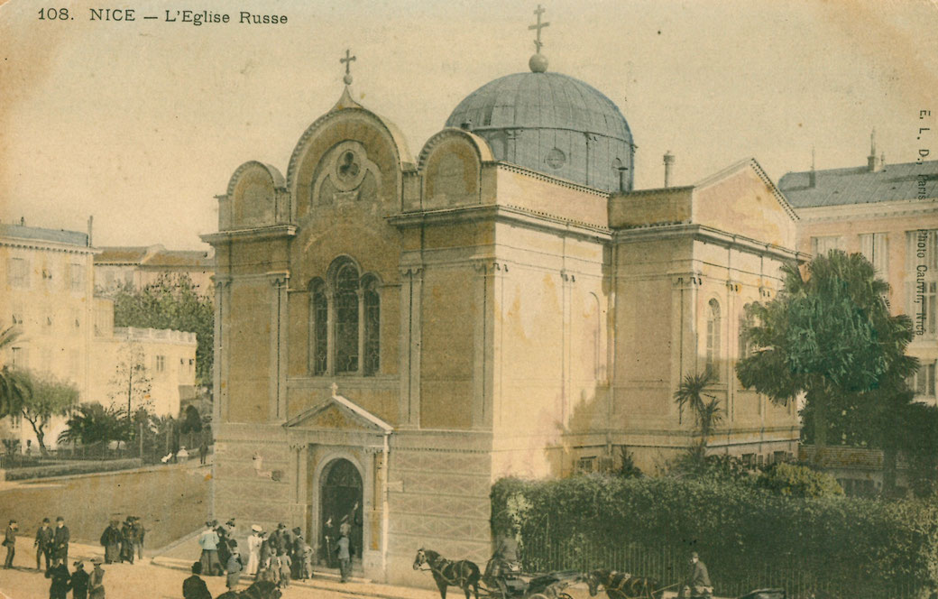 Церковь Николая Чудотворца и Александры Римской, Ницца (Франция, Прочие страны). архивная фотография