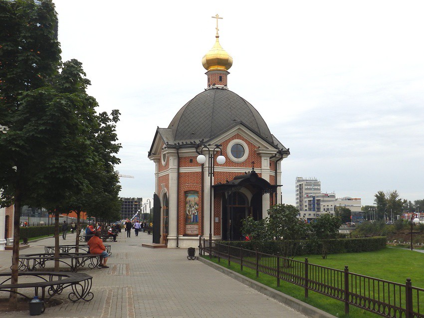 Щёлково. Церковь Серафима Саровского. фасады