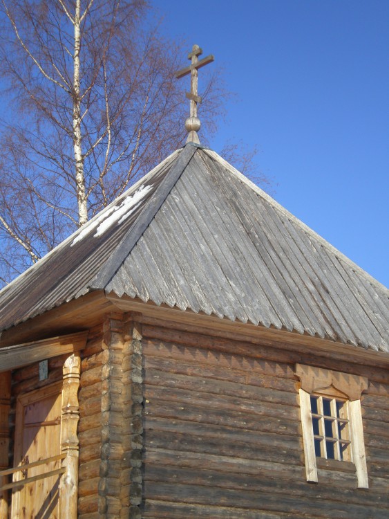 Часовня Покрова Пресвятой Богородицы, Байнево (Валдайский район, Новгородская область). архитектурные детали