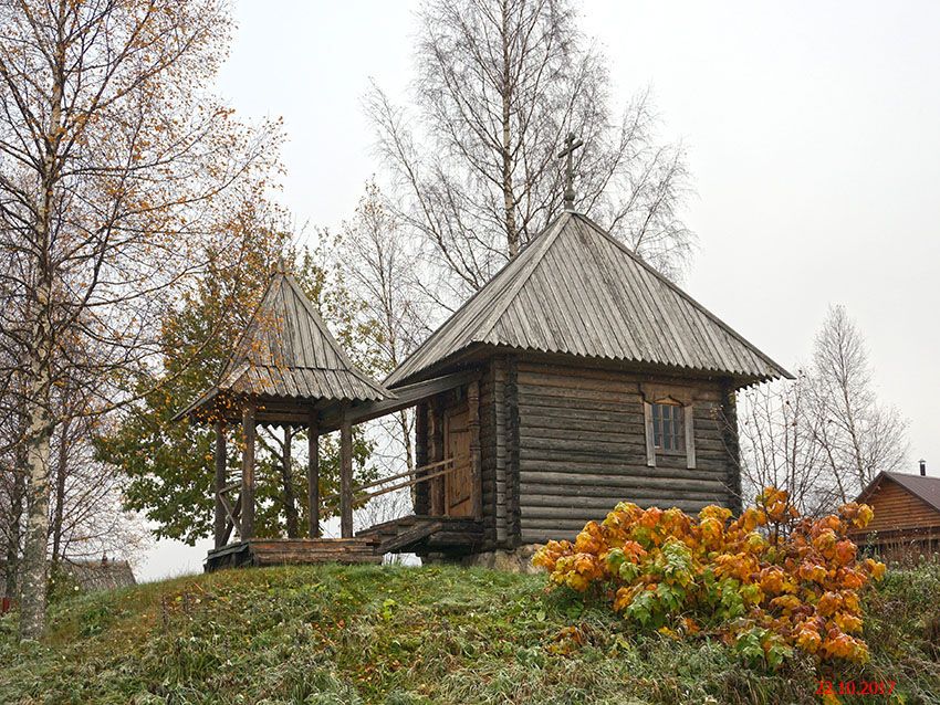 Часовня Покрова Пресвятой Богородицы, Байнево (Валдайский район, Новгородская область). фасады