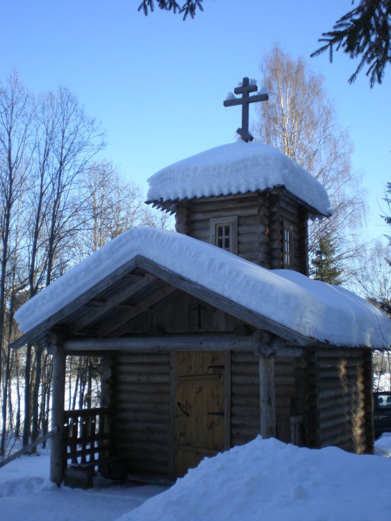 Ужин. Часовня Тихвинской иконы Божией Матери. фасады