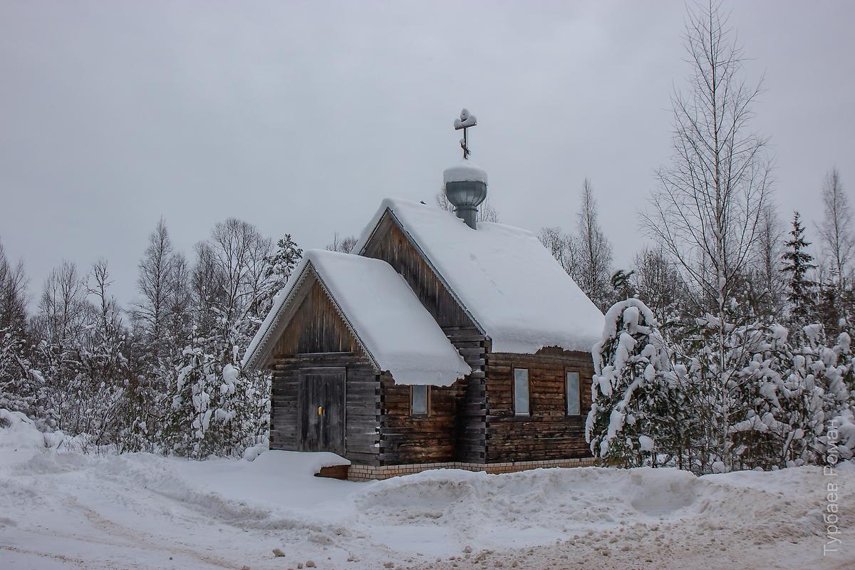 Вид с юга, фасады. Церковь Кирика и Иулитты, Лучки (Валдайский район, Новгородская область)