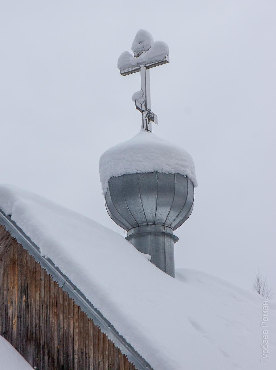 Глава, архитектурные детали. Церковь Кирика и Иулитты, Лучки (Валдайский район, Новгородская область)