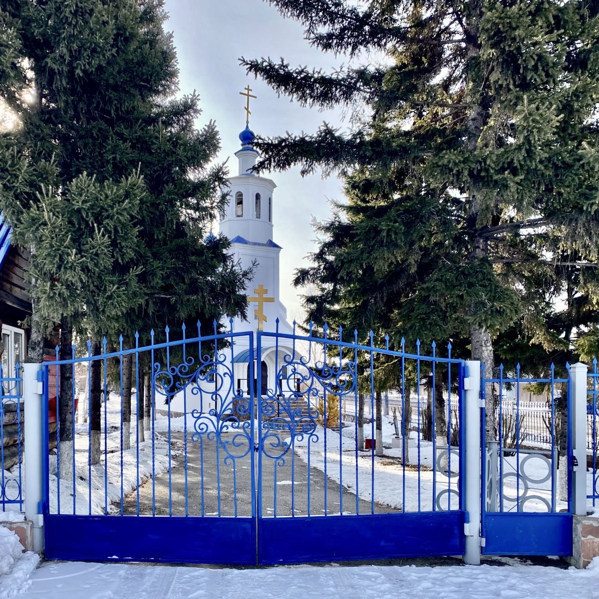 Церковь Сорока мучеников Севастийских, Ревякина (Иркутский район, Иркутская область). дополнительная информация, Центральные ворота