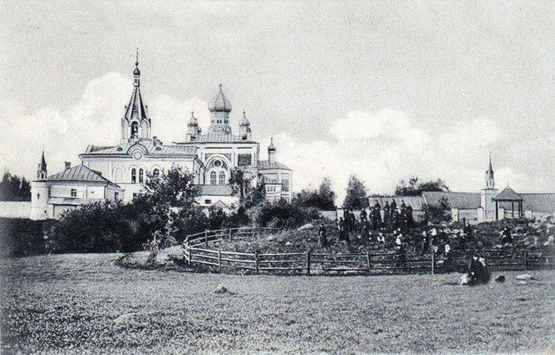 Короцко. Короцкий Тихонов монастырь. архивная фотография, Фото 1890-х гг.