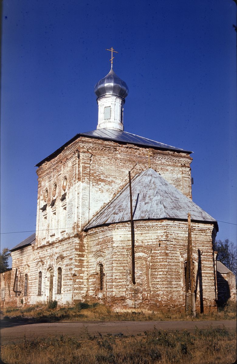 фасады. Церковь Вознесения Господня, Вознесенье (Савинский район, Ивановская область)