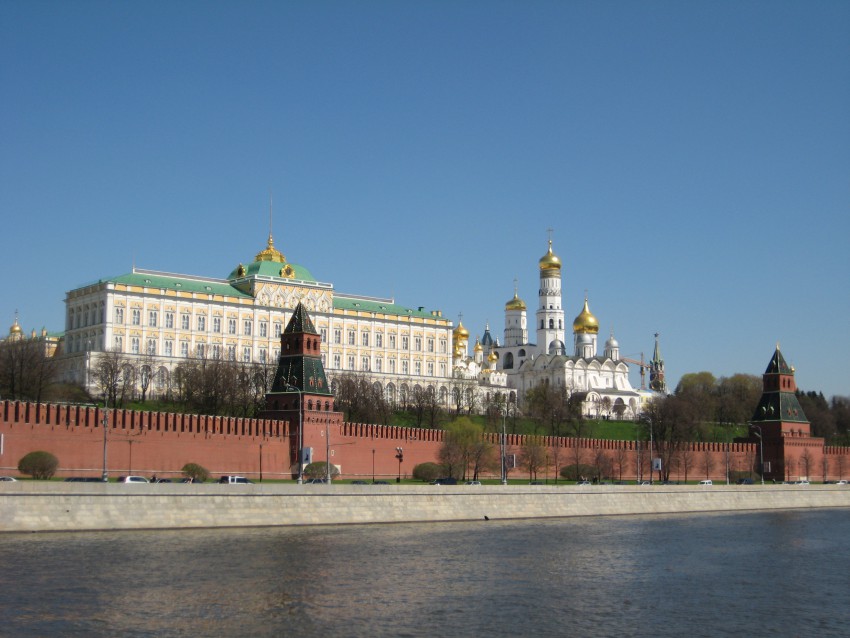 Кремль, Тверской (Центральный административный округ (ЦАО), г. Москва). общий вид в ландшафте