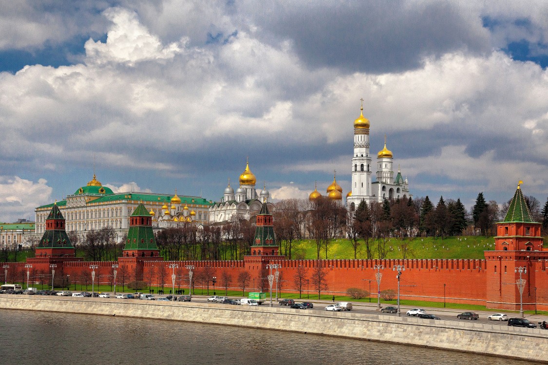 Кремль, Тверской (Центральный административный округ (ЦАО), г. Москва). общий вид в ландшафте