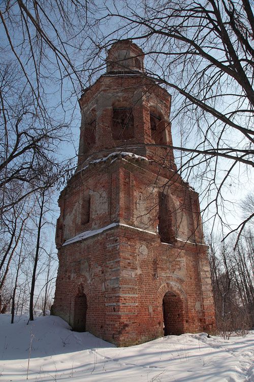 Ефремово. Колокольня церкви Успения Пресвятой Богородицы. фасады