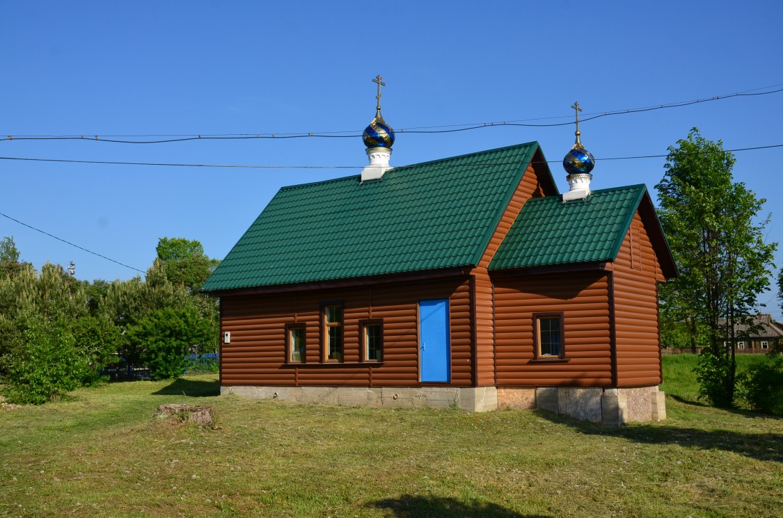Церковь Тихвинской иконы Божией Матери, Людково (Мосальский район, Калужская область). фасады