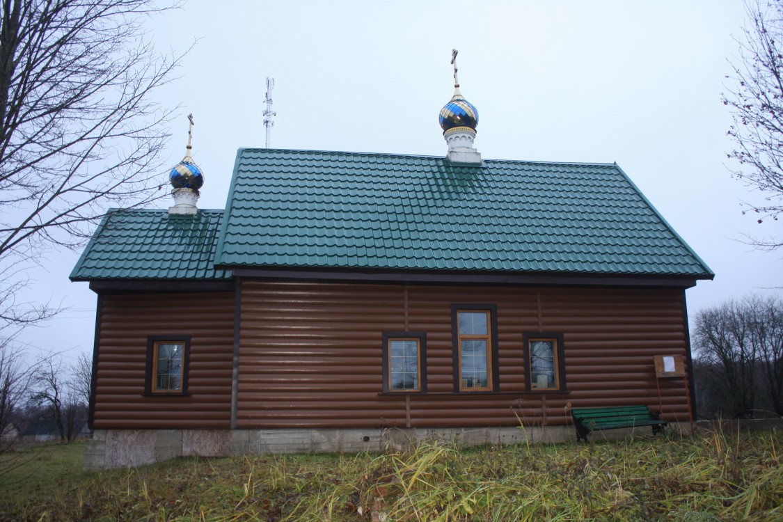 Церковь Тихвинской иконы Божией Матери, Людково (Мосальский район, Калужская область). фасады