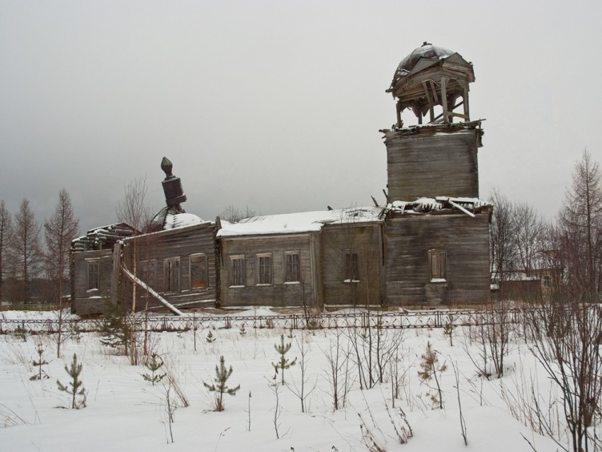 Погост (Селецкий погост). Церковь Введения во храм Пресвятой Богородицы. фасады