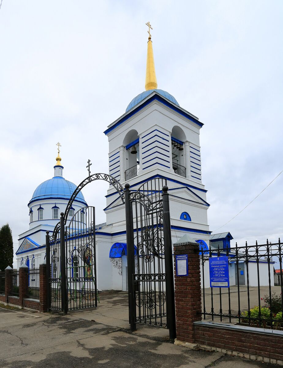 Церковь Казанской иконы Божией Матери, Ворсма (Павловский район, Нижегородская область). фасады
