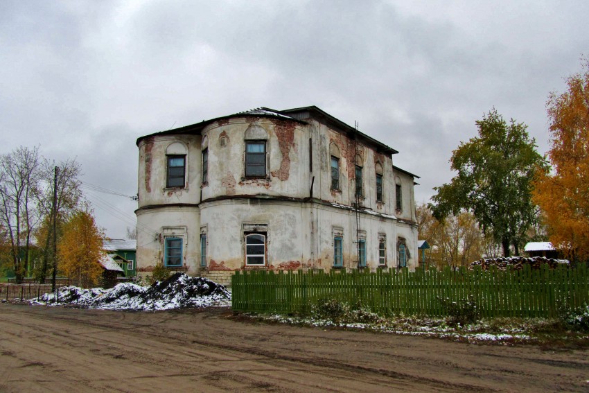 Церковь Благовещения Пресвятой Богородицы, Благовещенское (Вельский район, Архангельская область). фасады, вид с северо-востока