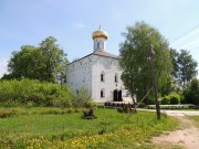 Островоезерский Троицкий монастырь. Собор Троицы Живоначальной (новый), , Ворсма, Павловский район, Нижегородская область