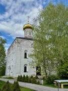 Островоезерский Троицкий монастырь. Собор Троицы Живоначальной (новый), , Ворсма, Павловский район, Нижегородская область