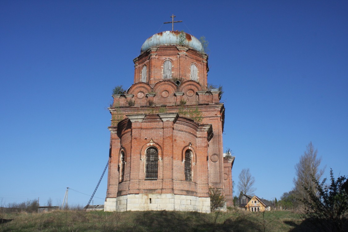 Манаенки. Церковь Георгия Победоносца. фасады