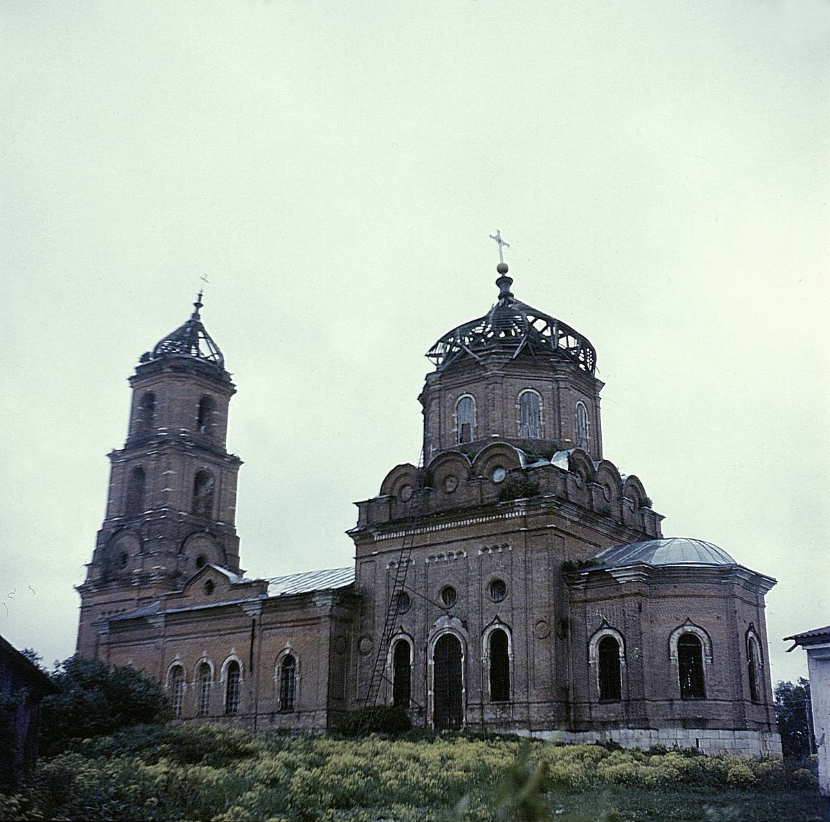 фасады. Церковь Георгия Победоносца, Манаенки (Арсеньевский район и пос. Славный, Тульская область)