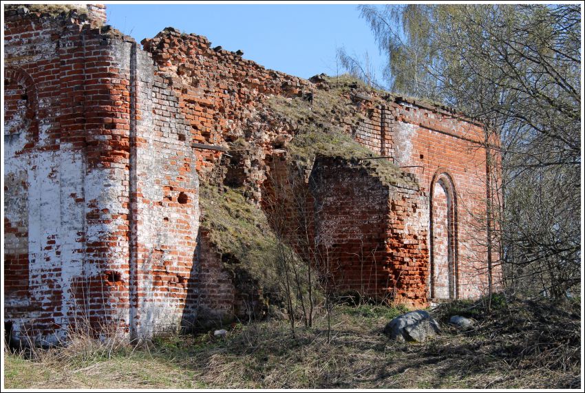 Ново-Архангел, урочище. Церковь Николая Чудотворца. фасады