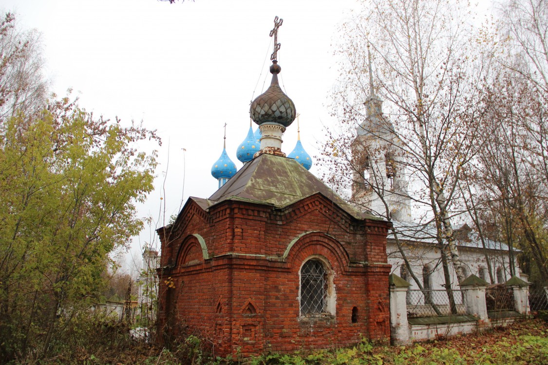 Неизвестная часовня, Аббакумцево (Некрасовский район, Ярославская область). фасады