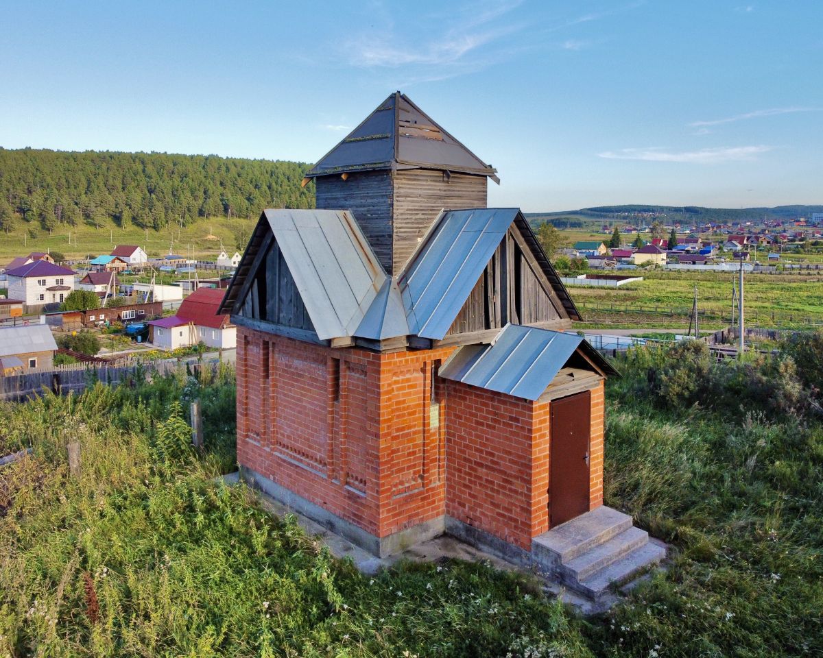 Часовня Алексия, человека Божия, Карлук (Иркутский район, Иркутская область). фасады, Вид с СЗ