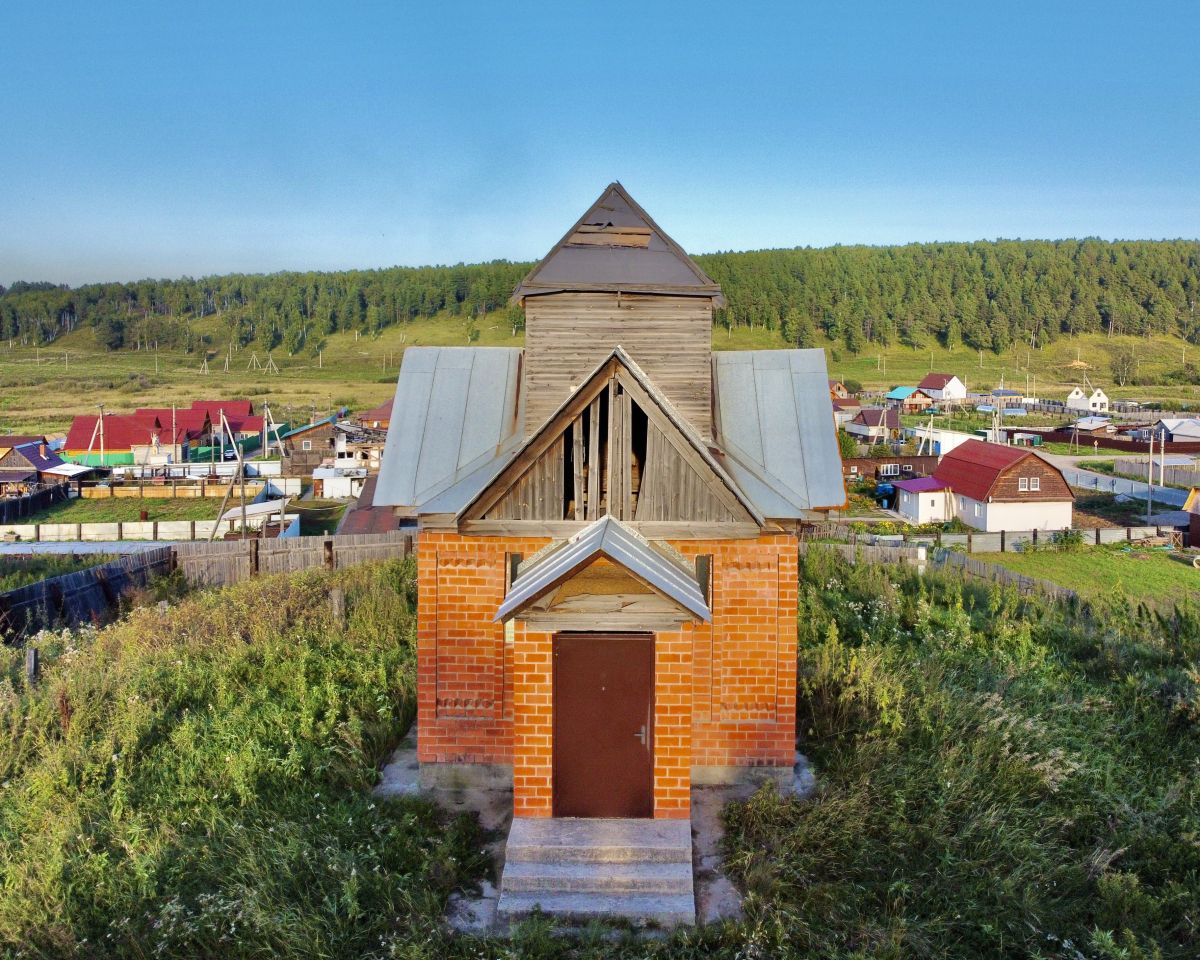 Часовня Алексия, человека Божия, Карлук (Иркутский район, Иркутская область). фасады, Вид с запада