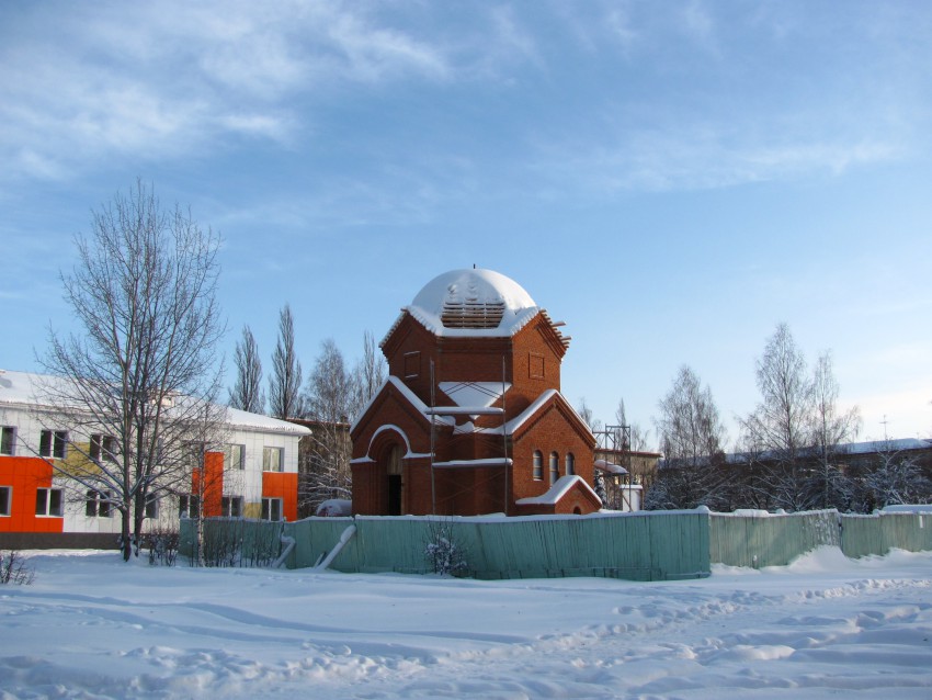 Вольгинский. Часовня Луки (Войно-Ясенецкого). документальные фотографии, вид с юго-запада