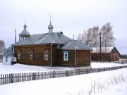 Церковь Казанской иконы Божией Матери, вид с юго-запада (церковь ориентирована алтарем почти на юг)<br>, Кутуково, Спасский район, Рязанская область