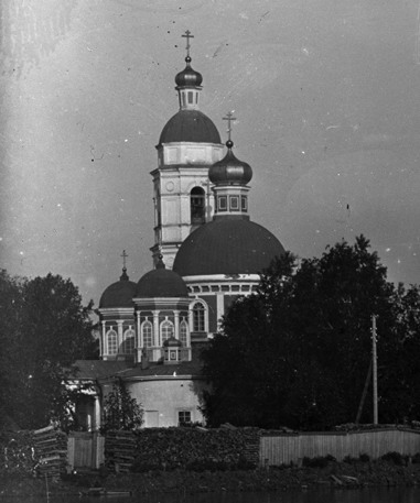 Юго-Камский. Церковь Троицы Живоначальной. архивная фотография, фото 19 века