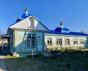 Церковь Сретения Господня (временная), Вид с юга<br>, Бийск, Бийский район и г. Бийск, Алтайский край