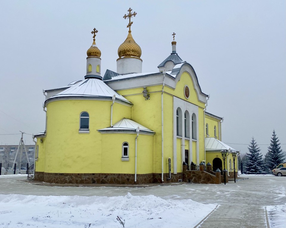 Черногорск. Церковь Иоанна Богослова. фасады, Вид с СВ