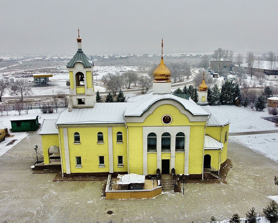 Черногорск. Церковь Иоанна Богослова. фасады, Вид с юга