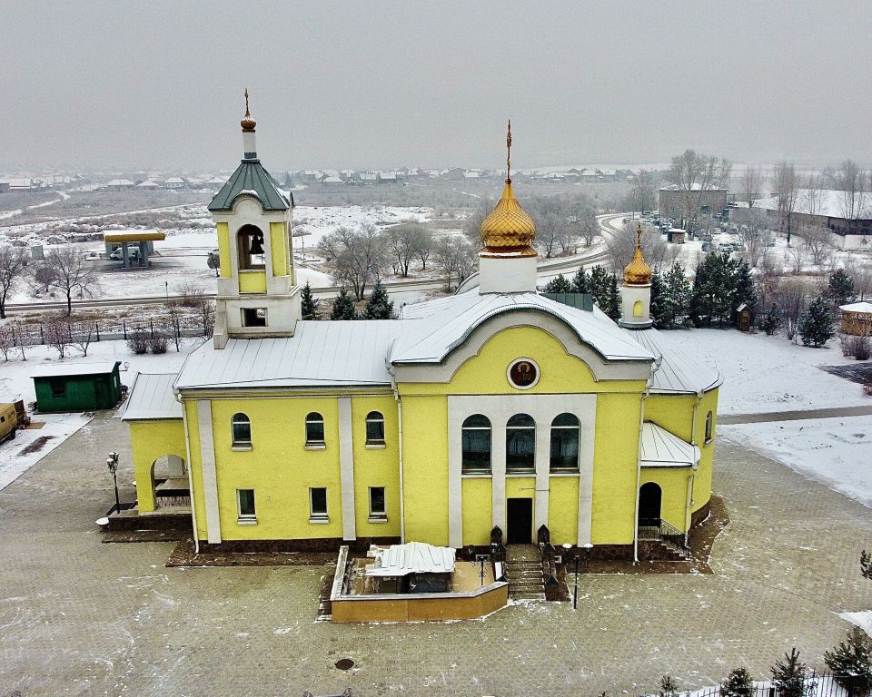 Церковь Иоанна Богослова, Черногорск (Черногорск, город, Республика Хакасия). фасады, Вид с юга