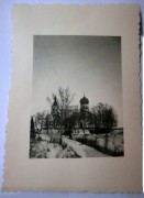 Церковь Успения Пресвятой Богородицы, Южный фасад. Фото 1941 г. с аукциона e-bay.de<br>, Домаши, Валдайский район, Новгородская область