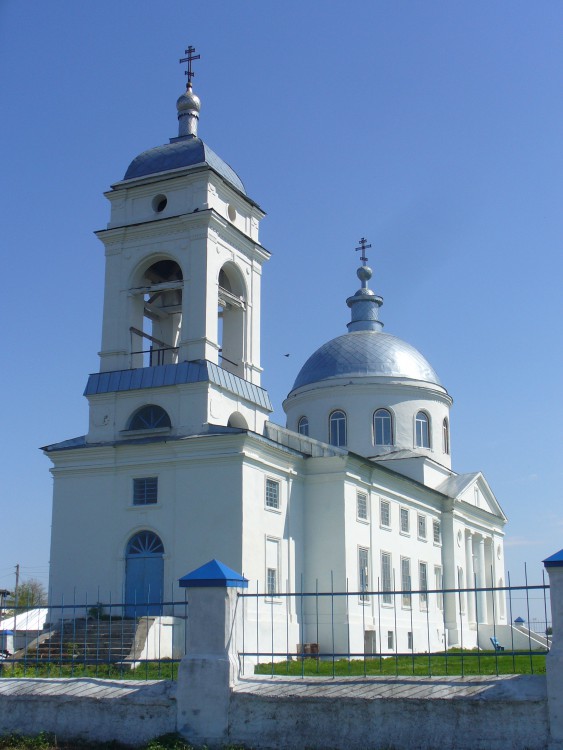 Старое Чурилино. Церковь Казанской иконы Божией Матери. фасады