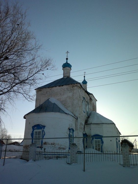 Церковь Вознесения Господня, Мамонино (Высокогорский район, Республика Татарстан). фасады