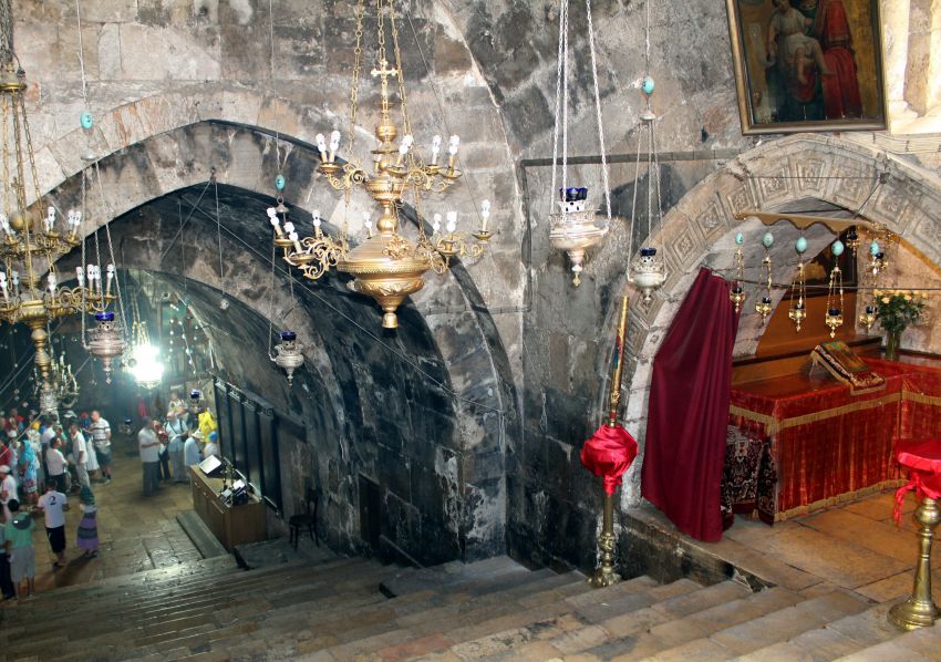 Иерусалим - Масличная гора. Церковь Успения Пресвятой Богородицы. интерьер и убранство