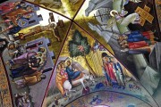 Преображенский женский монастырь. Церковь Преображения Господня, Росписи потолка<br>, Фавор, гора, Израиль, Прочие страны