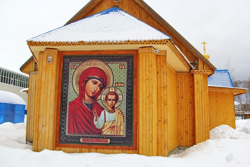 Церковь Казанской иконы Божией Матери, Зеленодольск (Зеленодольский район, Республика Татарстан). архитектурные детали