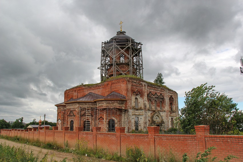 Церковь Николая Чудотворца, Куюки (Пестречинский район, Республика Татарстан). фасады