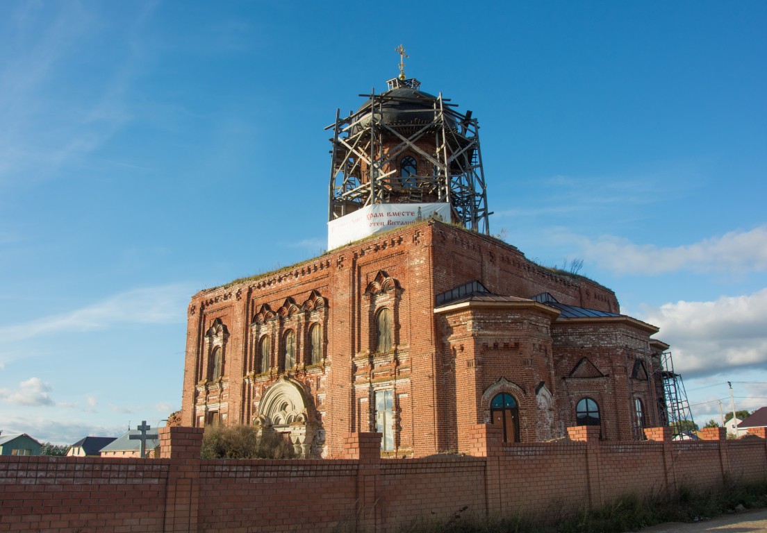 Церковь Николая Чудотворца, Куюки (Пестречинский район, Республика Татарстан). фасады