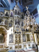 Церковь Преображения Господня, Главный иконостас храма  Спаса Преображения<br>, Большие Кабаны, Лаишевский район, Республика Татарстан