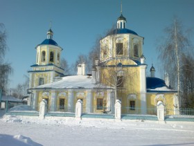 Большие Кабаны. Церковь Спаса Преображения