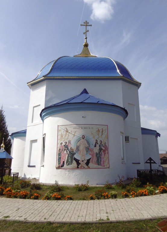 Церковь Илии Пророка, Ильинское (Зеленодольский район, Республика Татарстан). фасады, Восточный фасад храма с апсидной частью