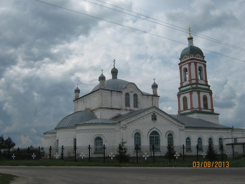 Церковь Михаила Архангела, Фащевка (Грязинский район, Липецкая область). фасады