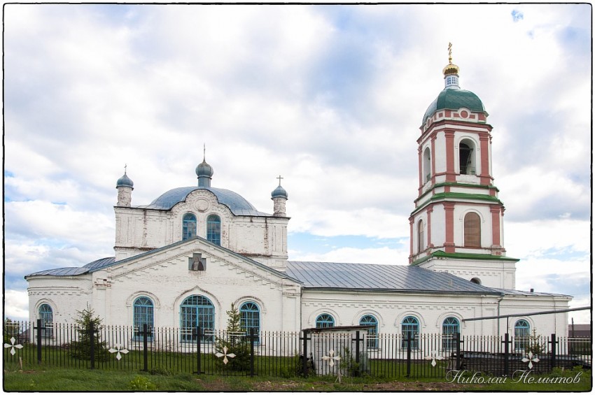 Церковь Михаила Архангела, Фащевка (Грязинский район, Липецкая область). фасады