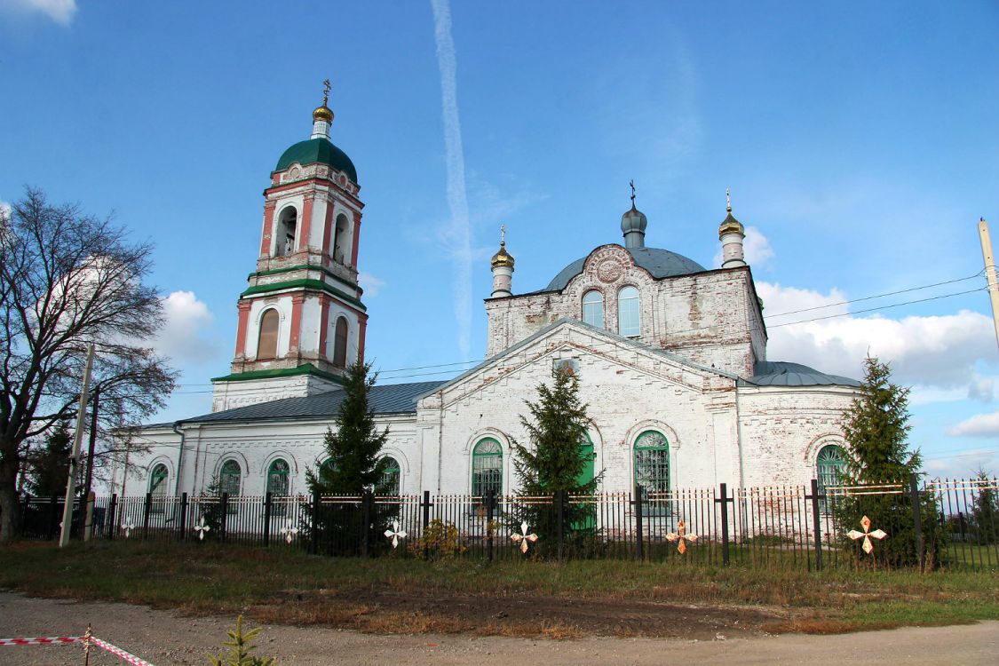 Церковь Михаила Архангела, Фащевка (Грязинский район, Липецкая область). фасады